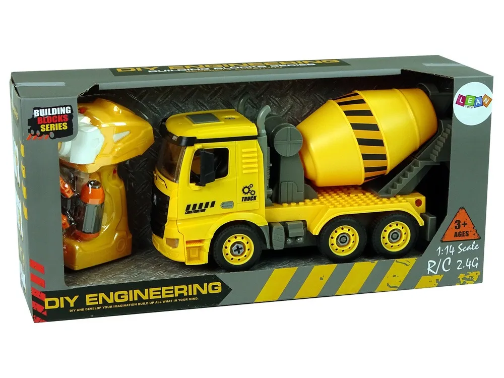 concrete mixer r/c pear drill 2.4ghz diy - slika 5