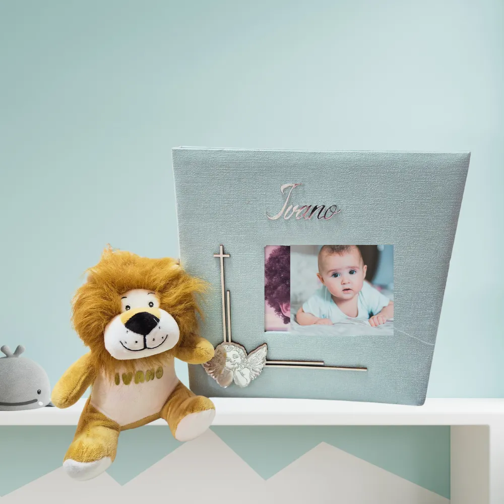 personalizirani album i plišana igračka za dječaka - slika 2
