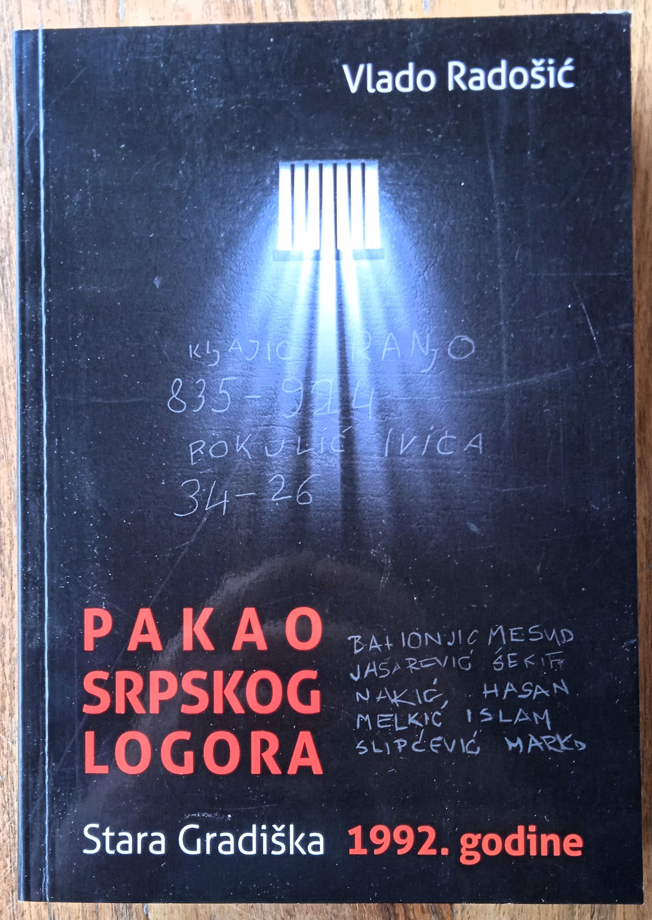 PAKAO SRPSKOG LOGORA STARA GRADIŠKA 1992 GODINE Vlado Radošić - Sisak