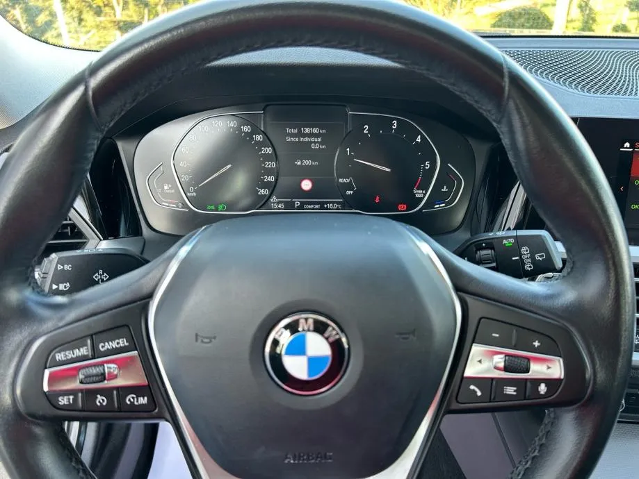 bmw 318d touring 2021.,automatik, reg:27.8.2026.,navi, grij sjed, acc - slika 14