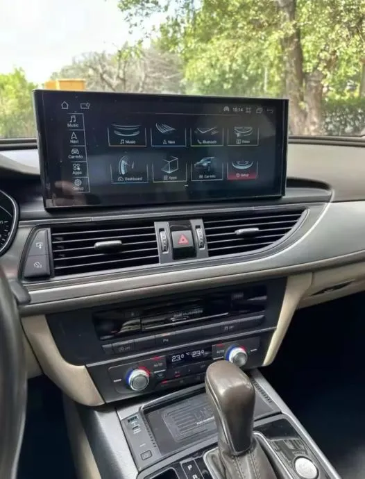 original ekran audi a6 2012-2018 navigacija multimedija radio android - slika 8