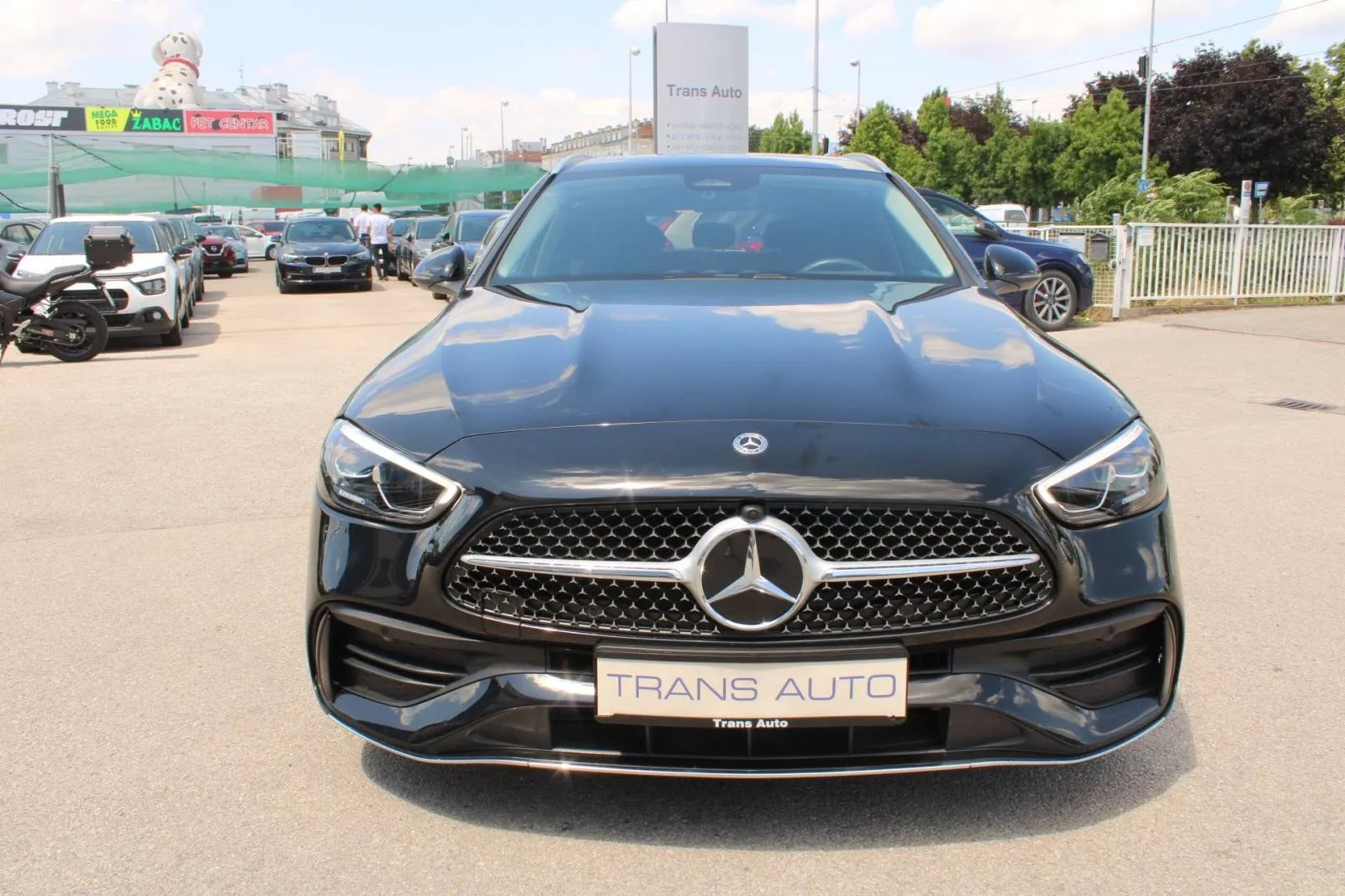 mercedes-benz klasa c t-model 220d automatik amg *led, navigacija, kam - slika 2