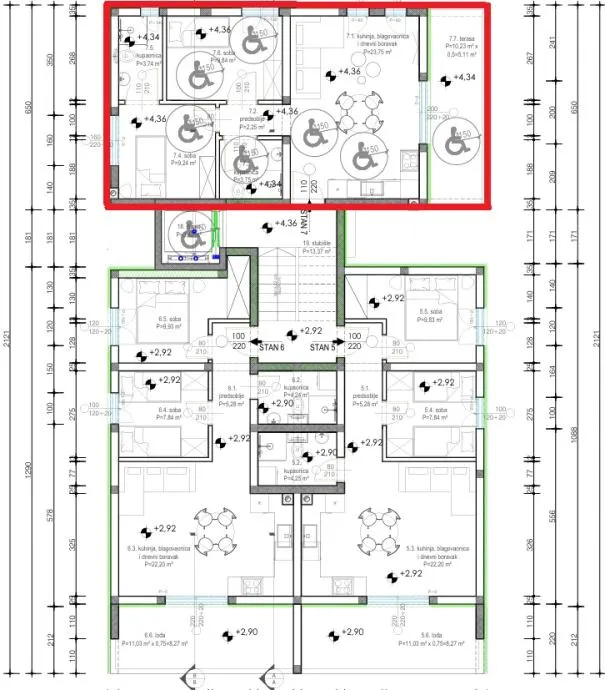 diklovac – top novogradnja | 2s stan + terasa + lift + 2 parkinga - slika 7