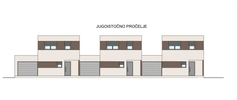 kuće u nizu: osijek, katnice, 127.11 m2 + garaža i vrt novogradnja - slika 6