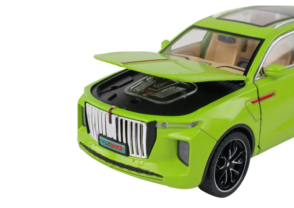 auto na daljinsko upravljanje aluminum 1:24 - zeleni - slika 5