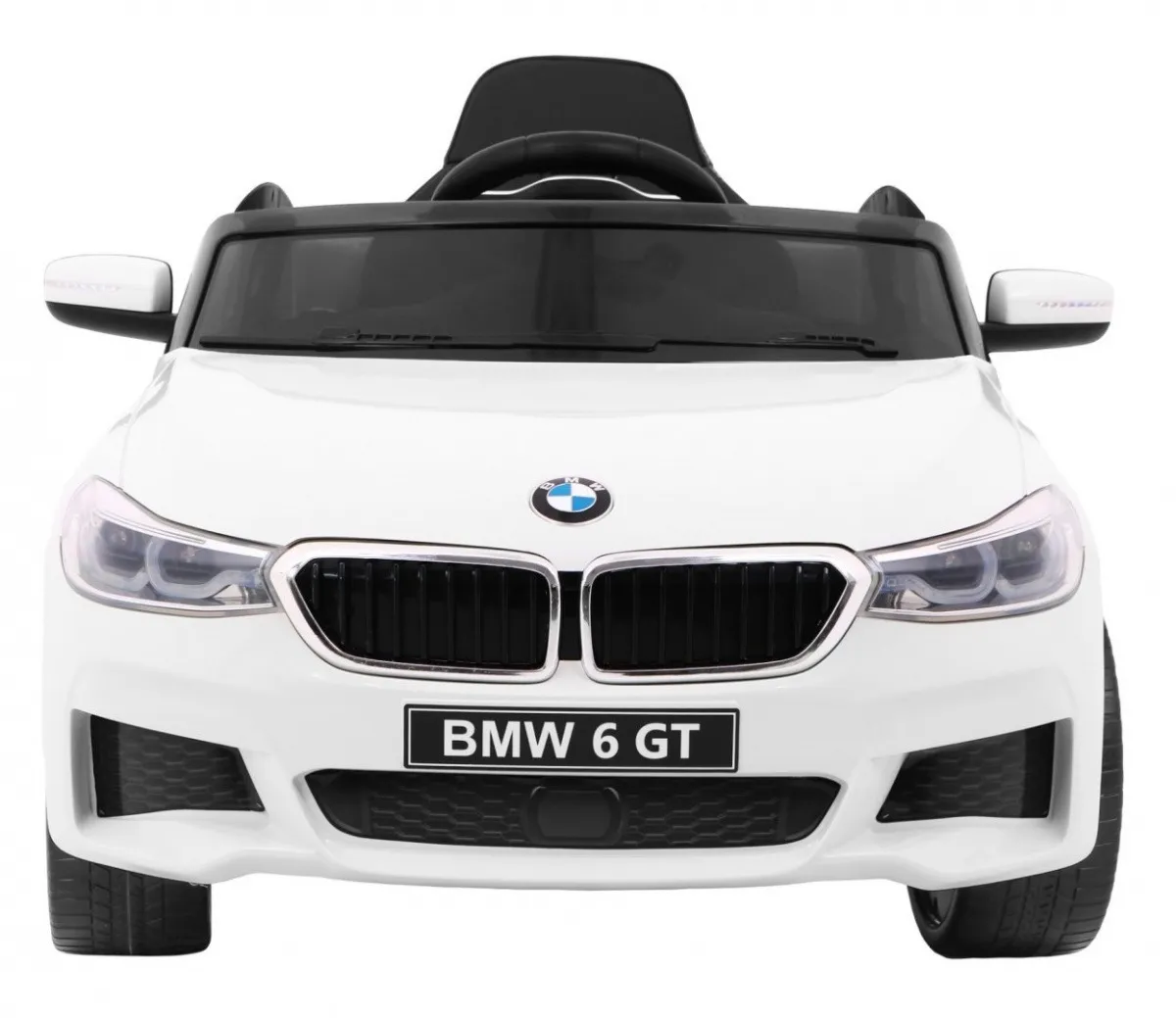 licencirani auto na akumulator bmw 6 gt - bijeli - slika 3