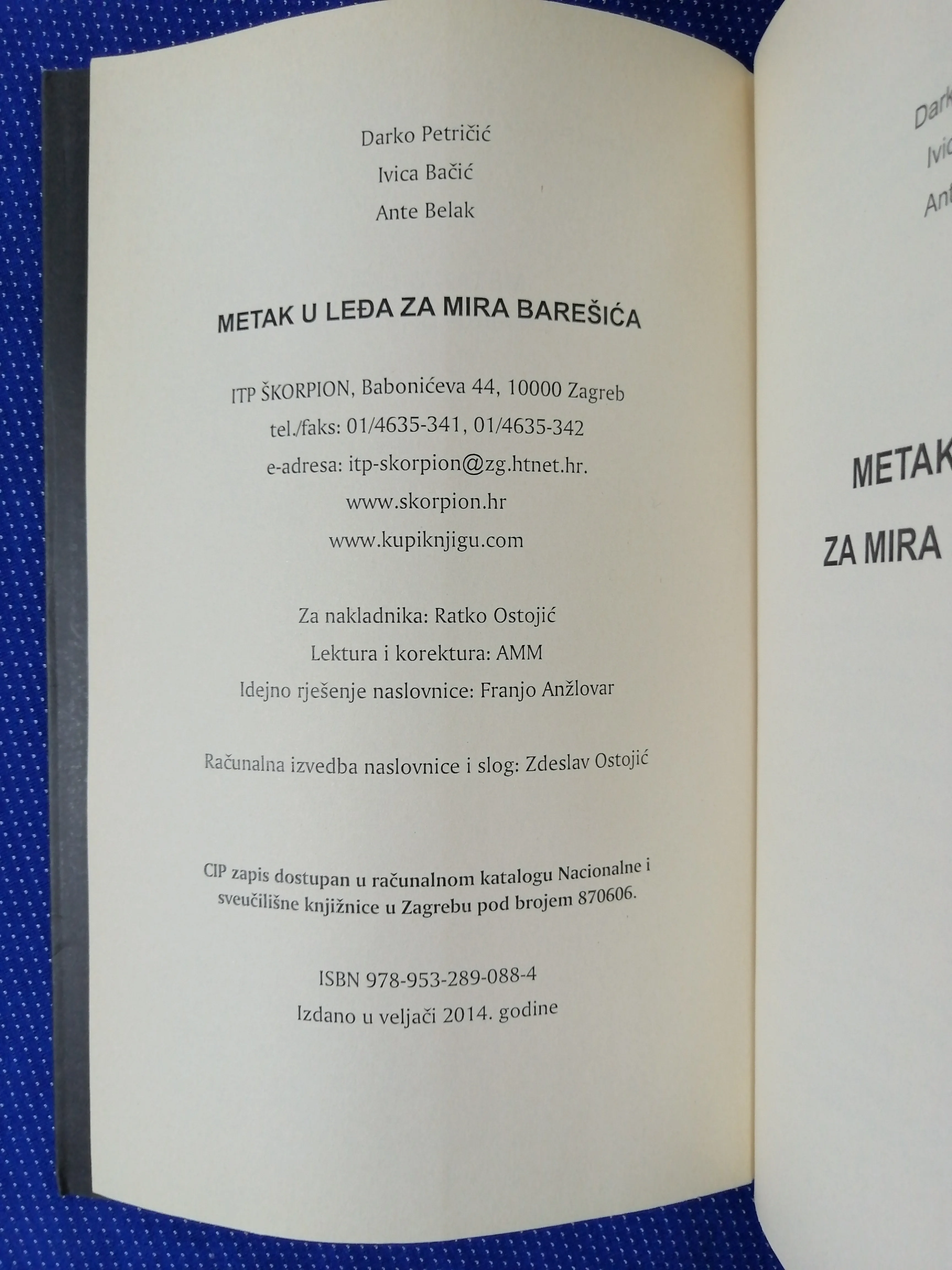 darko petričić i dr. – metak u leđa za mira barišića (b111) - slika 3