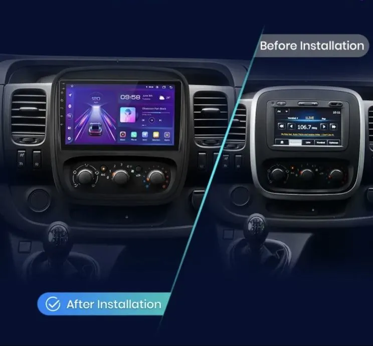 renault trafic 2014-2022 original radio multimedija navigacija kamera - slika 6