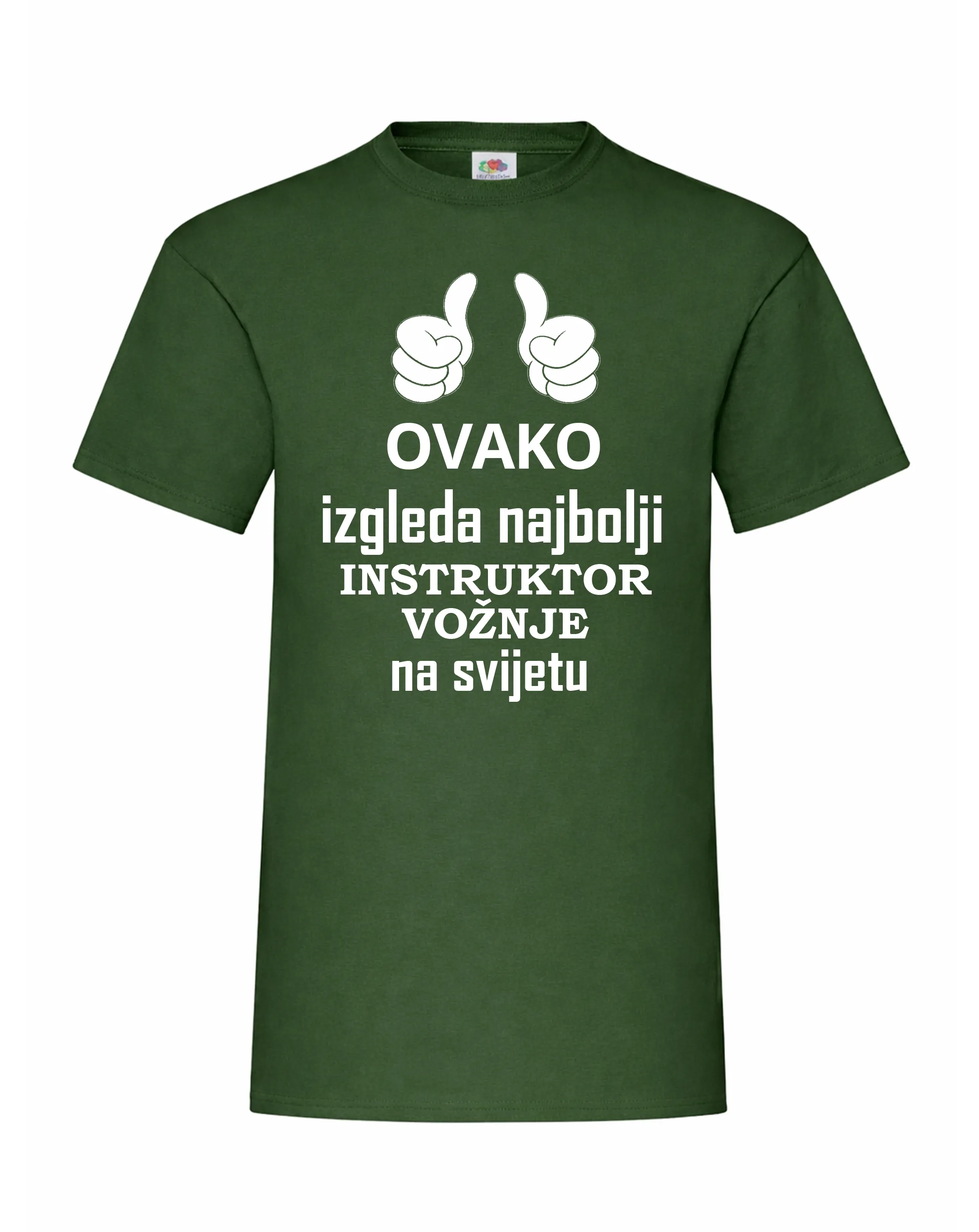 Majica za najboljeg instruktora vožnje - Prozor, Otočac