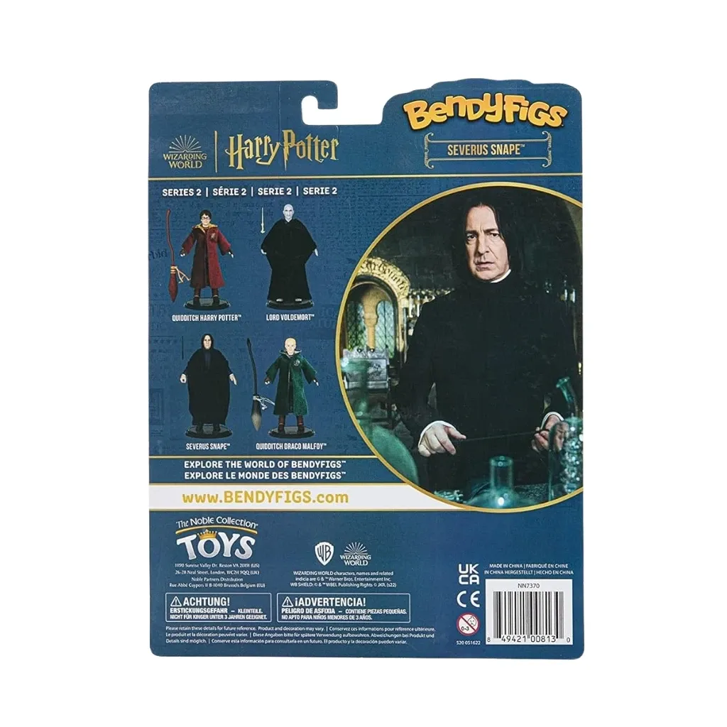 bendyfigs: harry potter – severus snape figura, 16cm - slika 6