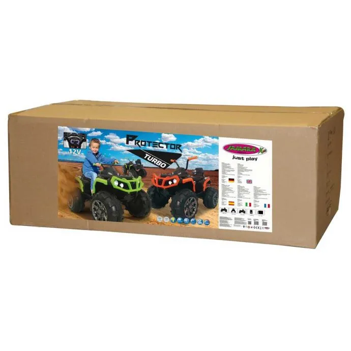 jamara auto na akumulator quad predector zeleni 12v - slika 6