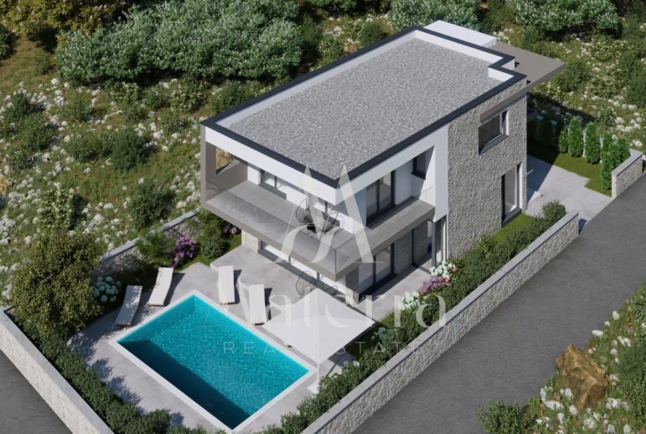 luksuzna vila u novogradnji – prvi red do mora, otok murter (prodaja) - slika 2