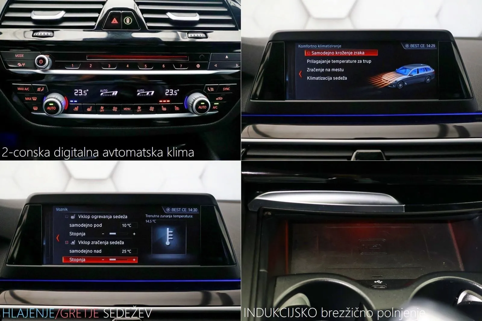 bmw serija 5 touring: 520da xdrive sportline 191km adapt.led virtual - slika 14