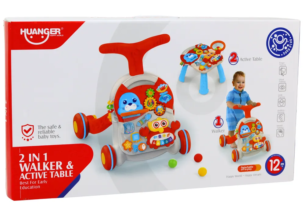 hodalica educational table 2in1 - crvena - slika 5