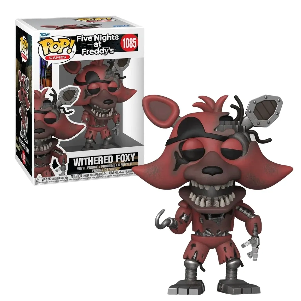 funko pop! games: five nights at freddy’s – withered foxy #1085 - slika 3