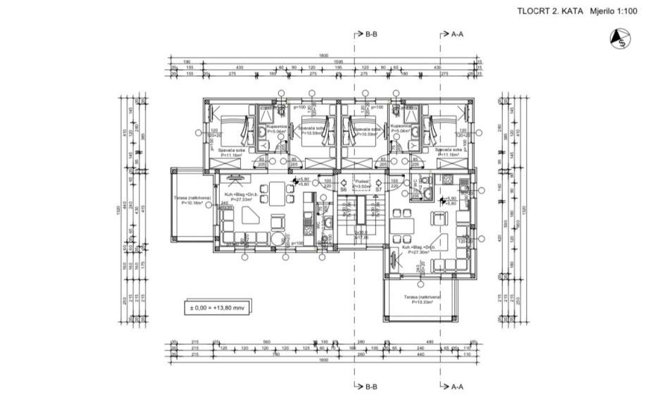 rogoznica, stan(s2) 66,80m2, lux stanovi u novogradnji, 70m od mora (prodaja) - slika 10