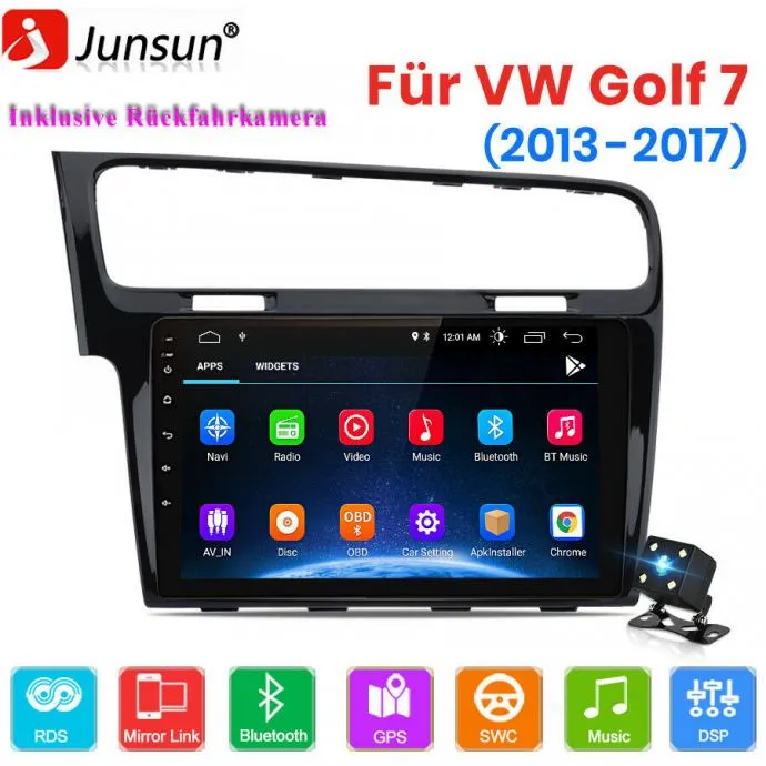 original android za vw golf 7 mk7 multimedija navigacija + kamera - slika 8
