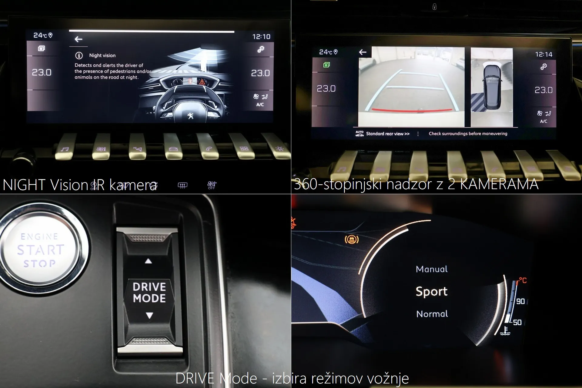 peugeot 508sw 2.0 bluehdi eat8 gt-line pano icockpit night vision - slika 13