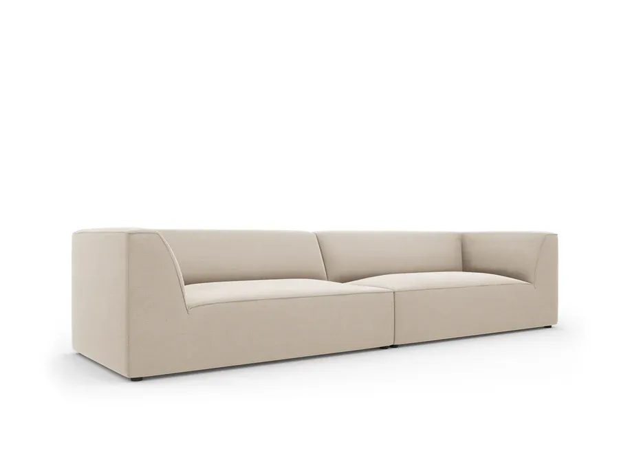 sofa ruby, 4 sjedala, 302x93cm, materijal: baršun - slika 3