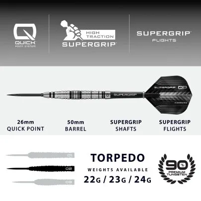 supergrip qp torpedo 90% 22g - slika 3