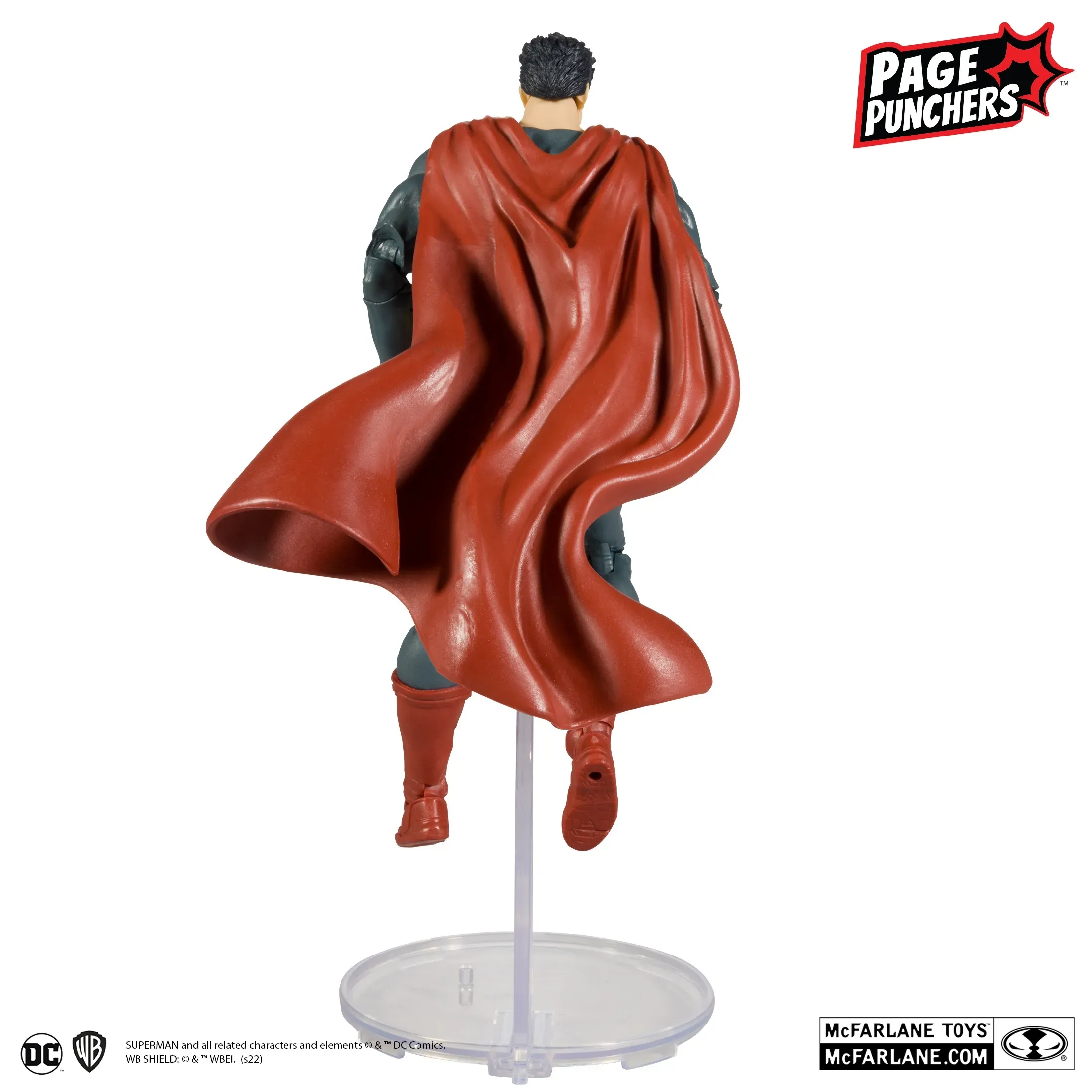 dc comics black adam strip + superman figura, 17cm - slika 7