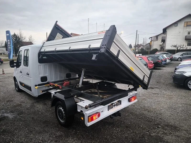 renault master 2.3 dci*130ks*trostrani kiper*dupla kabina*klima* - slika 7