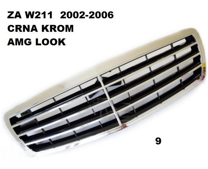 maske za mercedes e klasa w211- amg dizajn-razni modeli-najveći izbor - slika 9