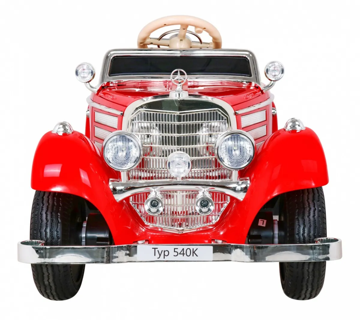 Licencirani auto na akumultor Mercedes Benz Retro Type 540A - crveni - Mursko Središće