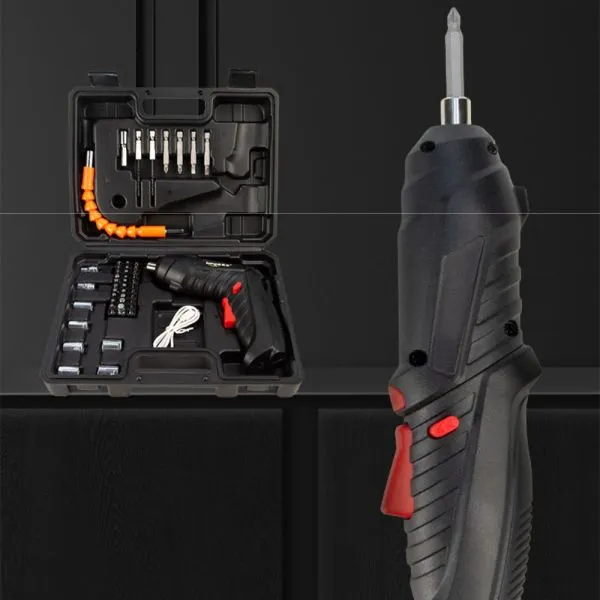 bežična električna bušilica (3.6v) - set od 47 dijelova - slika 3