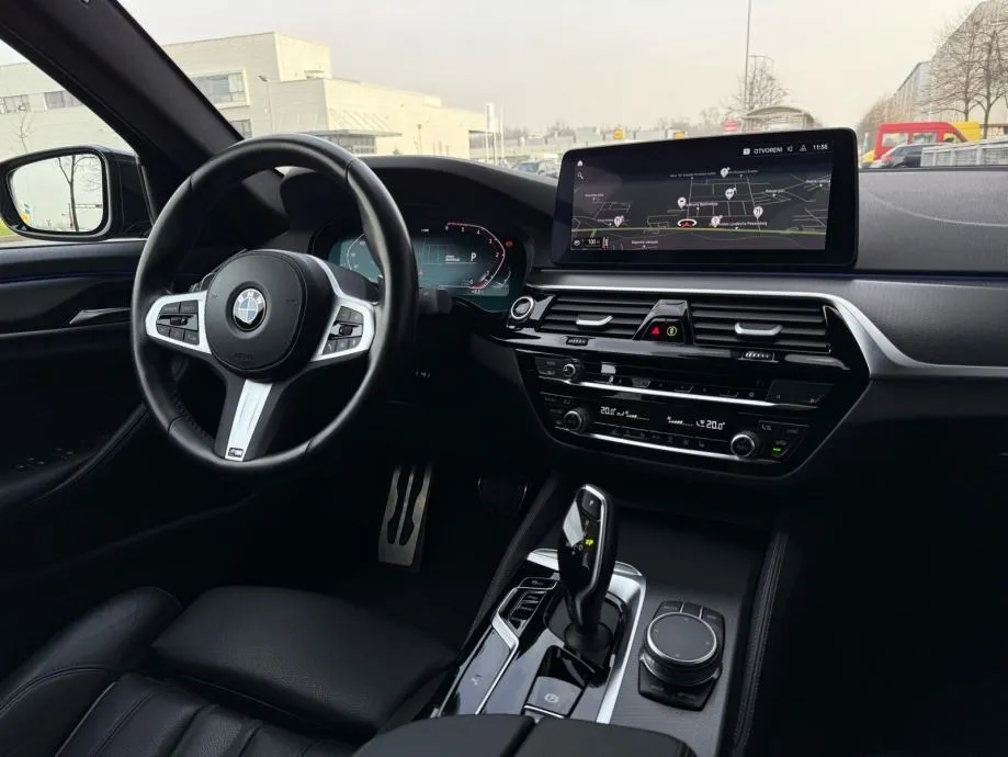 bmw 520d automatik m-paket °virtual°velika navi°koža°keyless°leasing° - slika 13