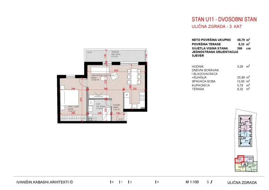 stan: zagreb (maksimir),kvatrić, dvosobni 50.87 m2, novogradnja - slika 7
