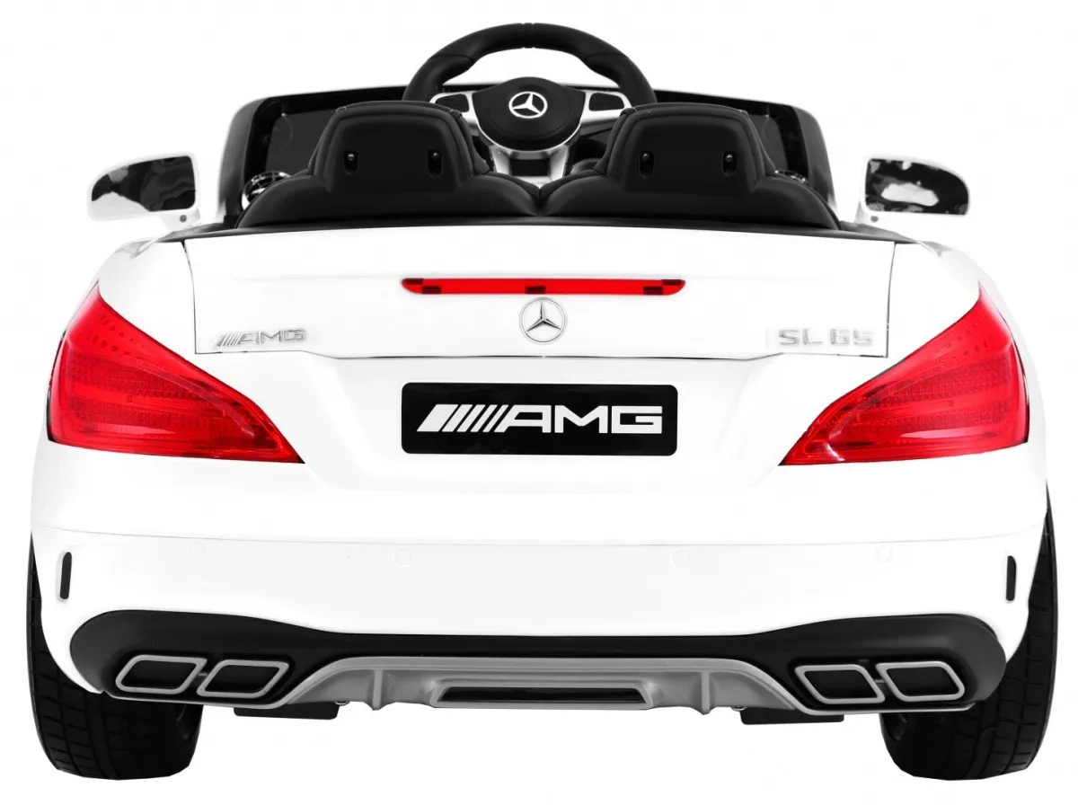 licencirani auto na akumultor mercedes amg sl65 - bijeli - slika 7