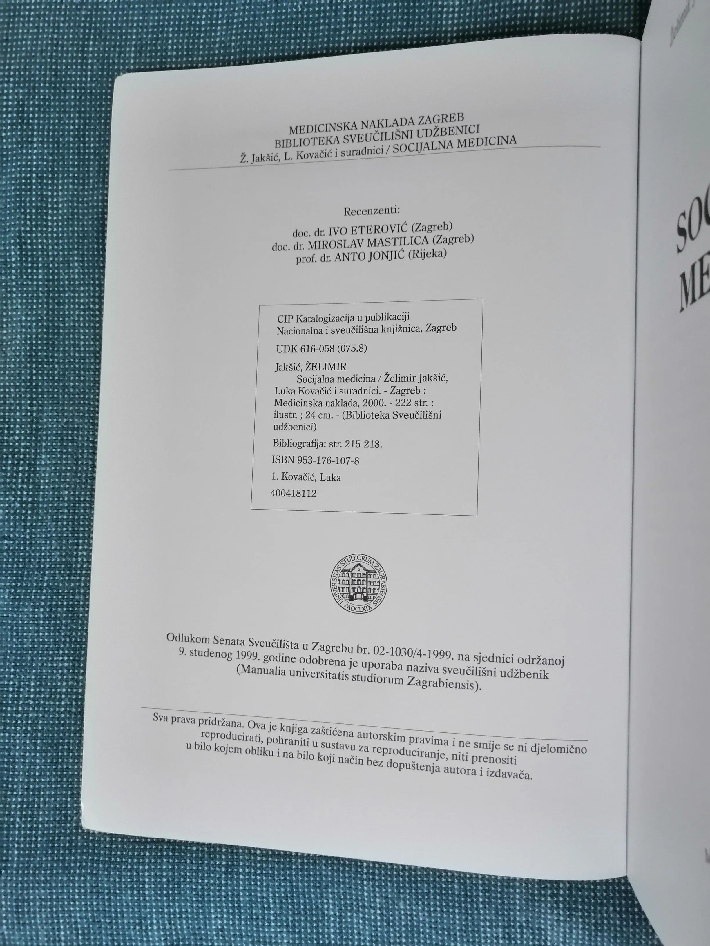 želimir jakšić i dr. – socijalna medicina - slika 3