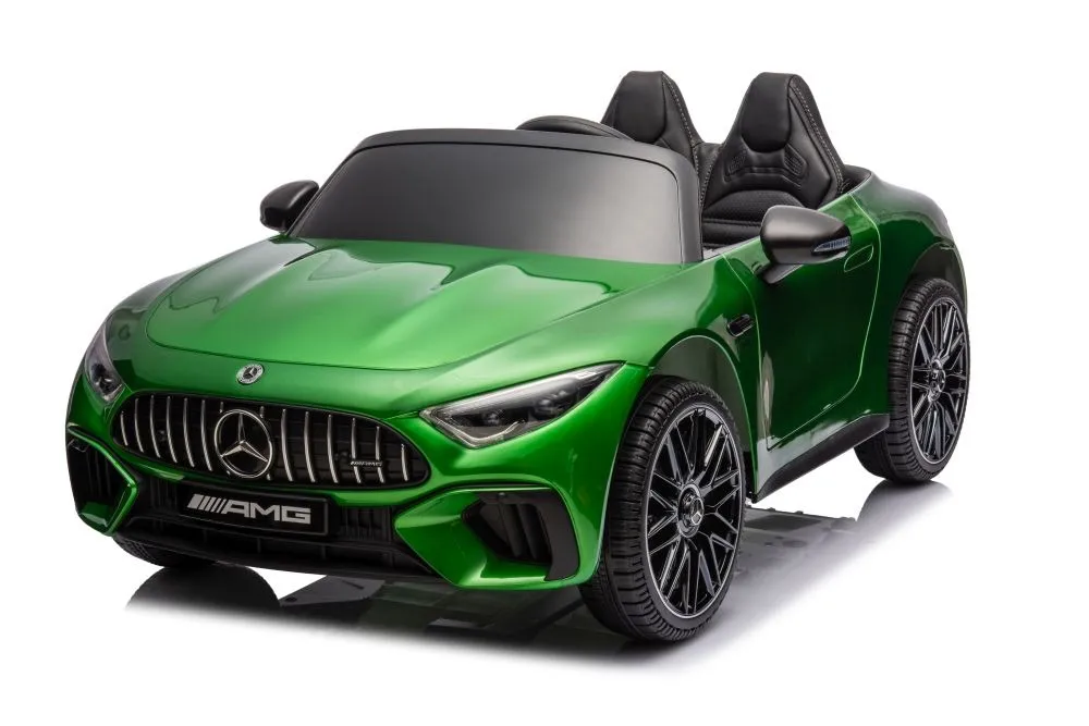 licencirani auto na akumulator mercedes amg sl63 - zeleni/lakirani - slika 15