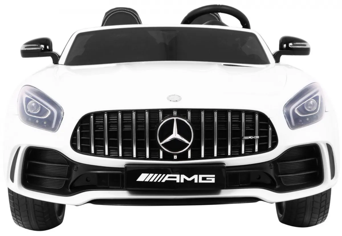licencirani auto na akumultor mercedes benz gt r 4 x 4 – bijeli - slika 2