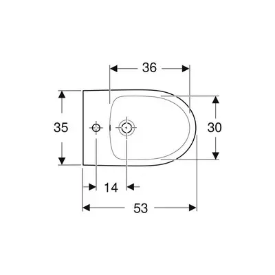 geberit selnova bide 500.264.01.1 - slika 2