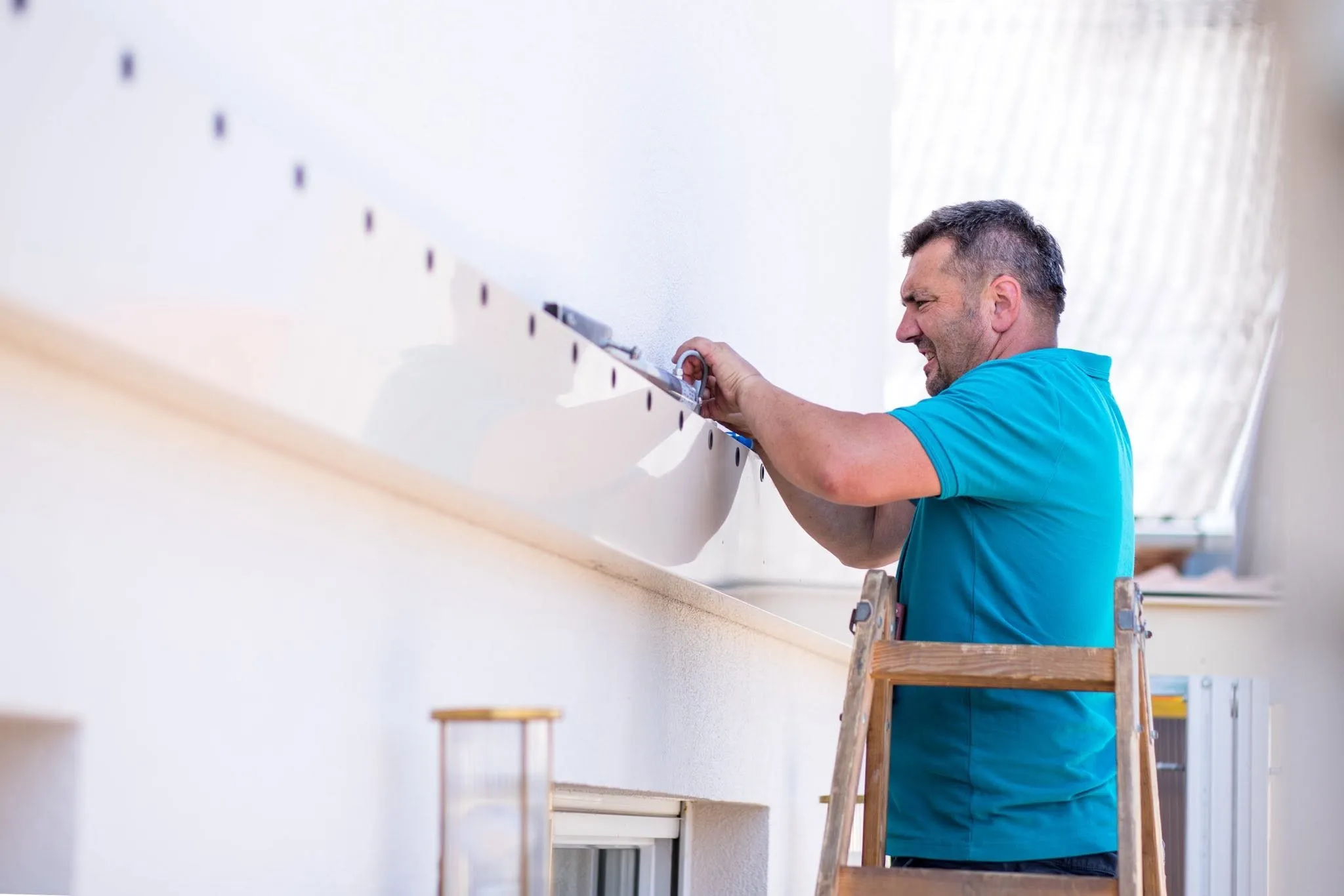 montaža moderne bioklinatske pergole - slika 7