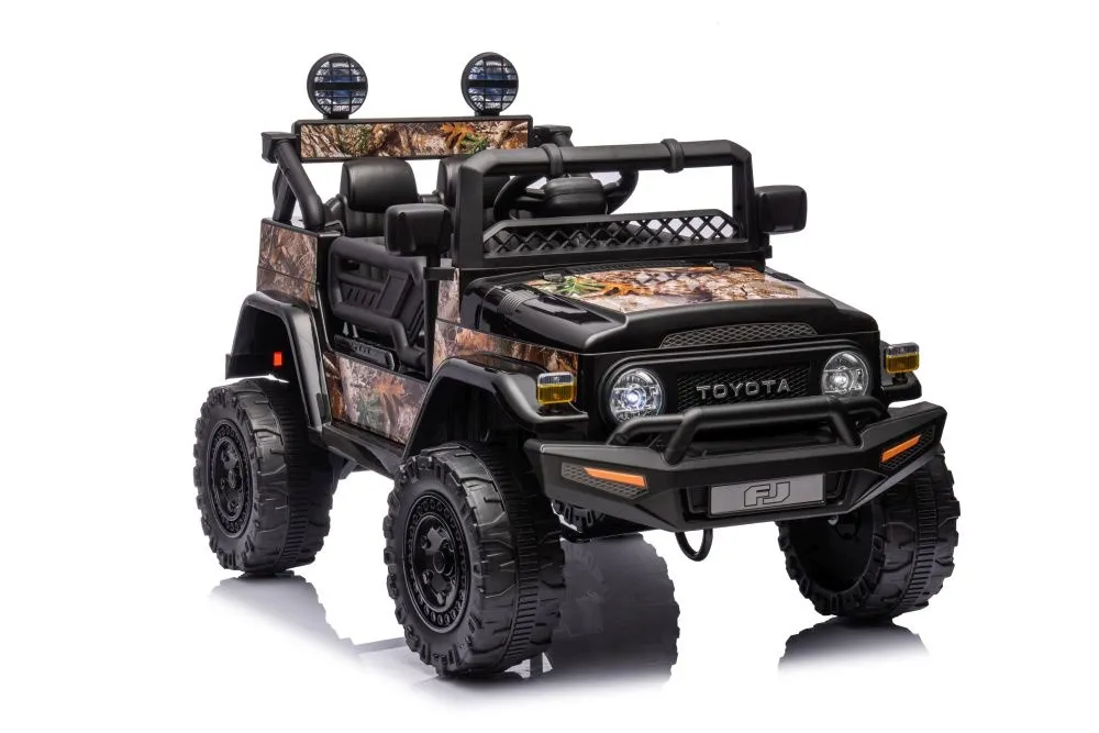 Licencirani auto na akumulator Toyota FJ White 4x4 - crni/forest - Mursko Središće