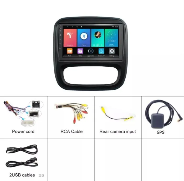 original radio za opel vivaro b 2014-2021 multimedija parking kamera - slika 5