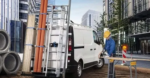 spuštajući krovni nosač za kombi vozila | store van space up dynamic - slika 10