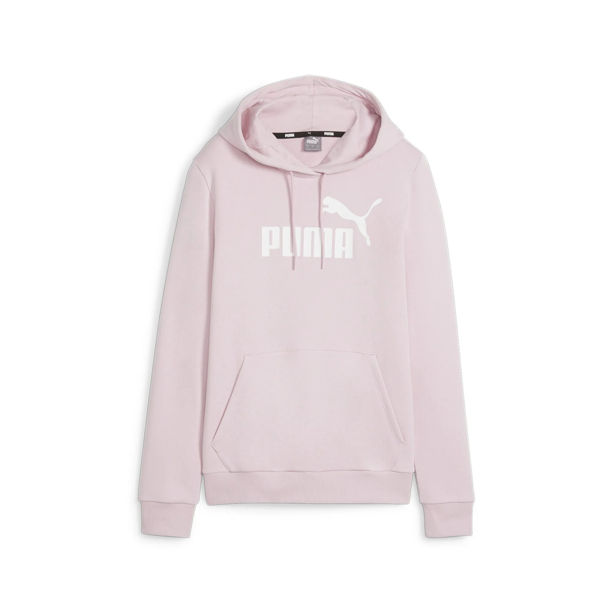 puma ess logo hoodie grape mist - slika 1