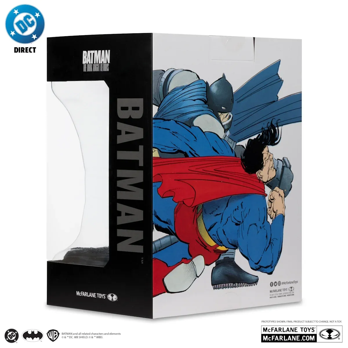 mcfarlane dc direct – armored batman cowl replica - slika 6