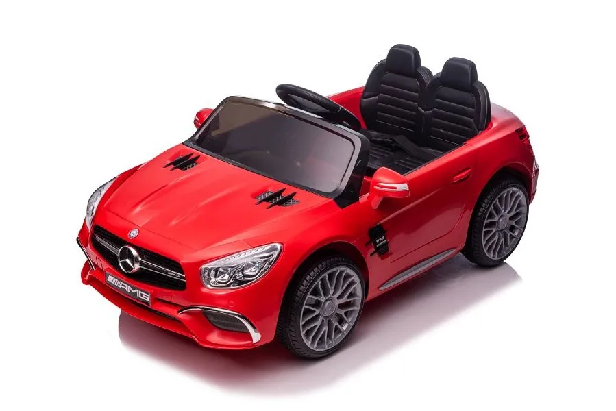 licencirani auto na akumulator mercedes sl65 s lcd - crveni/lakirani - slika 7