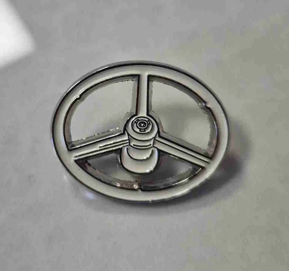 Pin-White Steering Wheel - Vrbovec, Vrbovec Jug