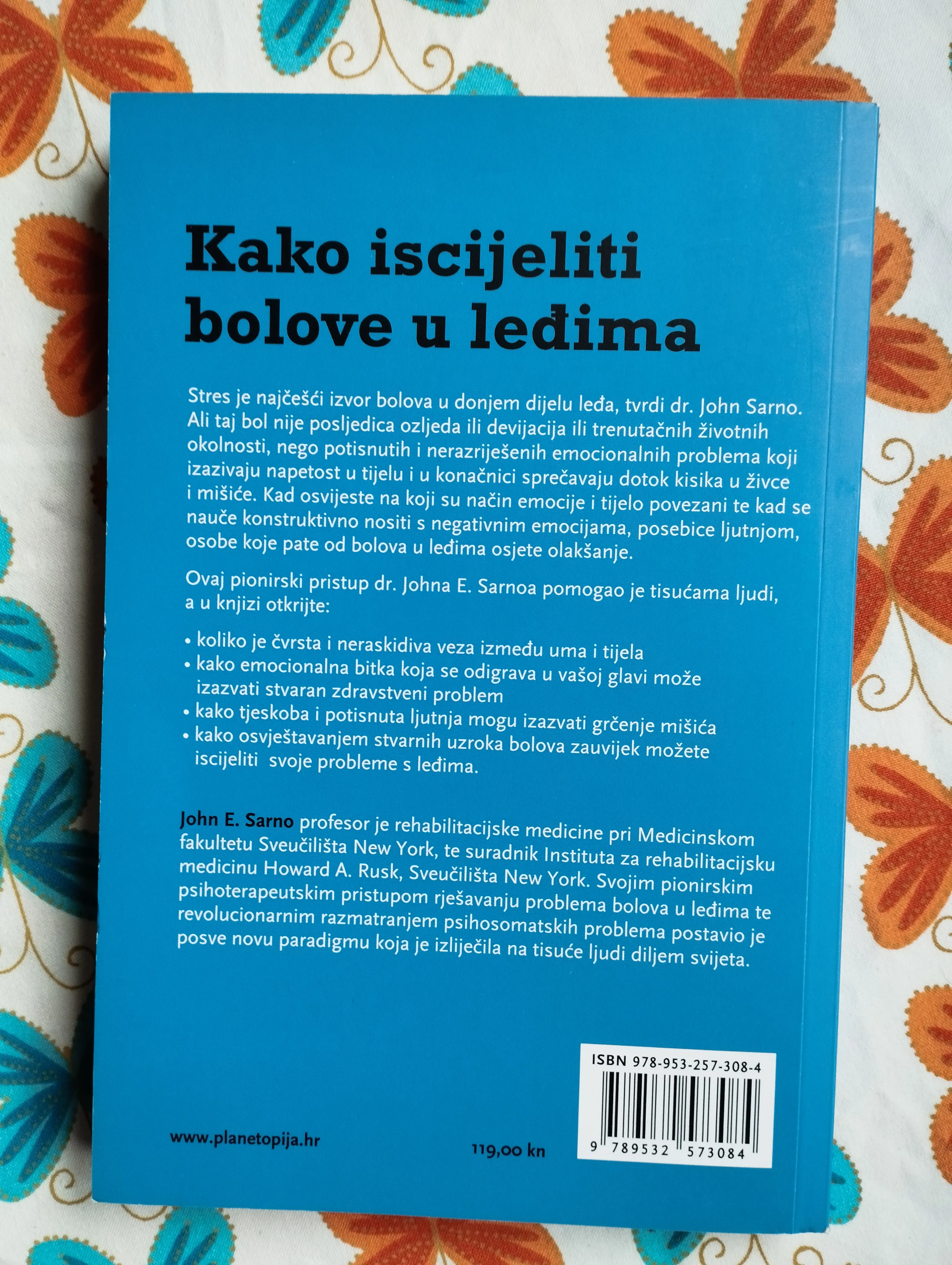dr john e. sarno - kako iscijeliti bolove u leđima - slika 3