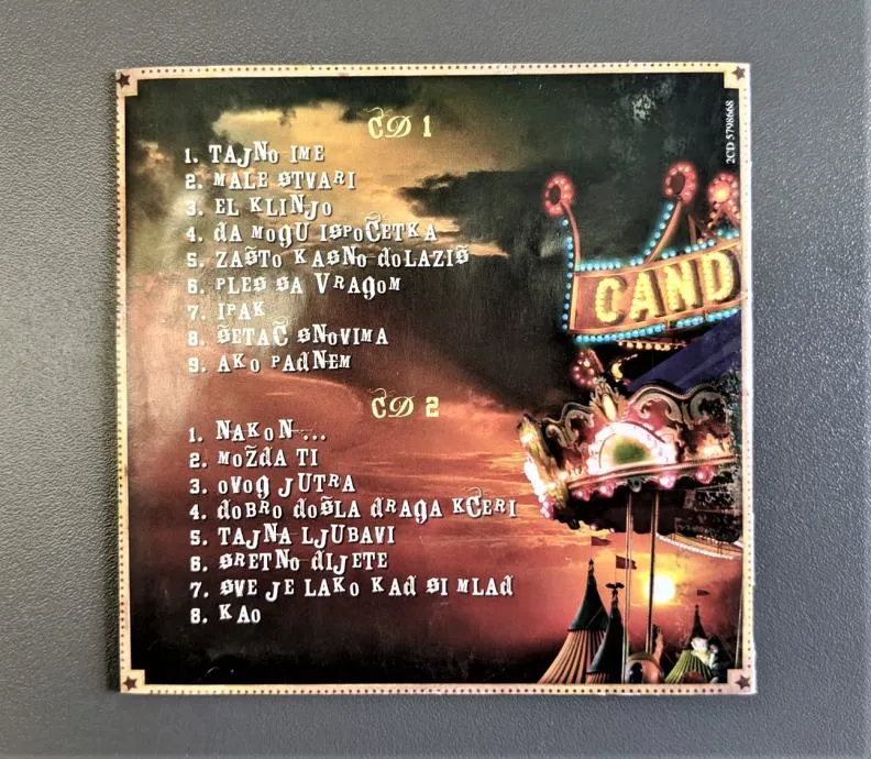 cd prljavo kazalište album tajno ime s potpisima / r1, rate !! - slika 3