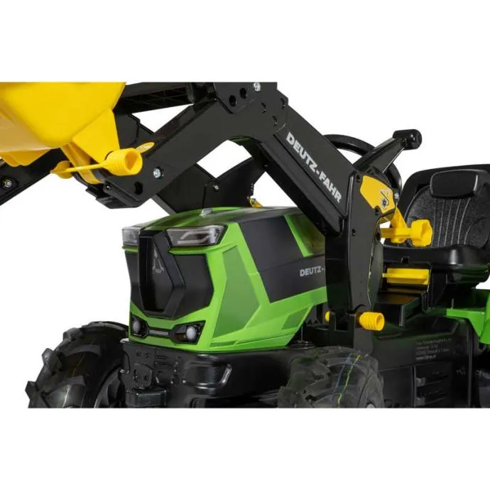 rolly toys farmtrac premium ii deutz 8280 ttv traktor na pedale sa uto - slika 6