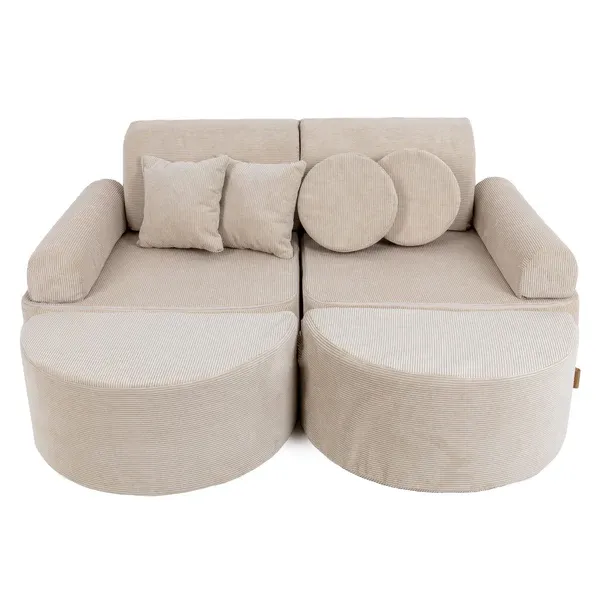 Srednja modularna sofa za djecu - Slimcord Ecru Plus - Zagreb