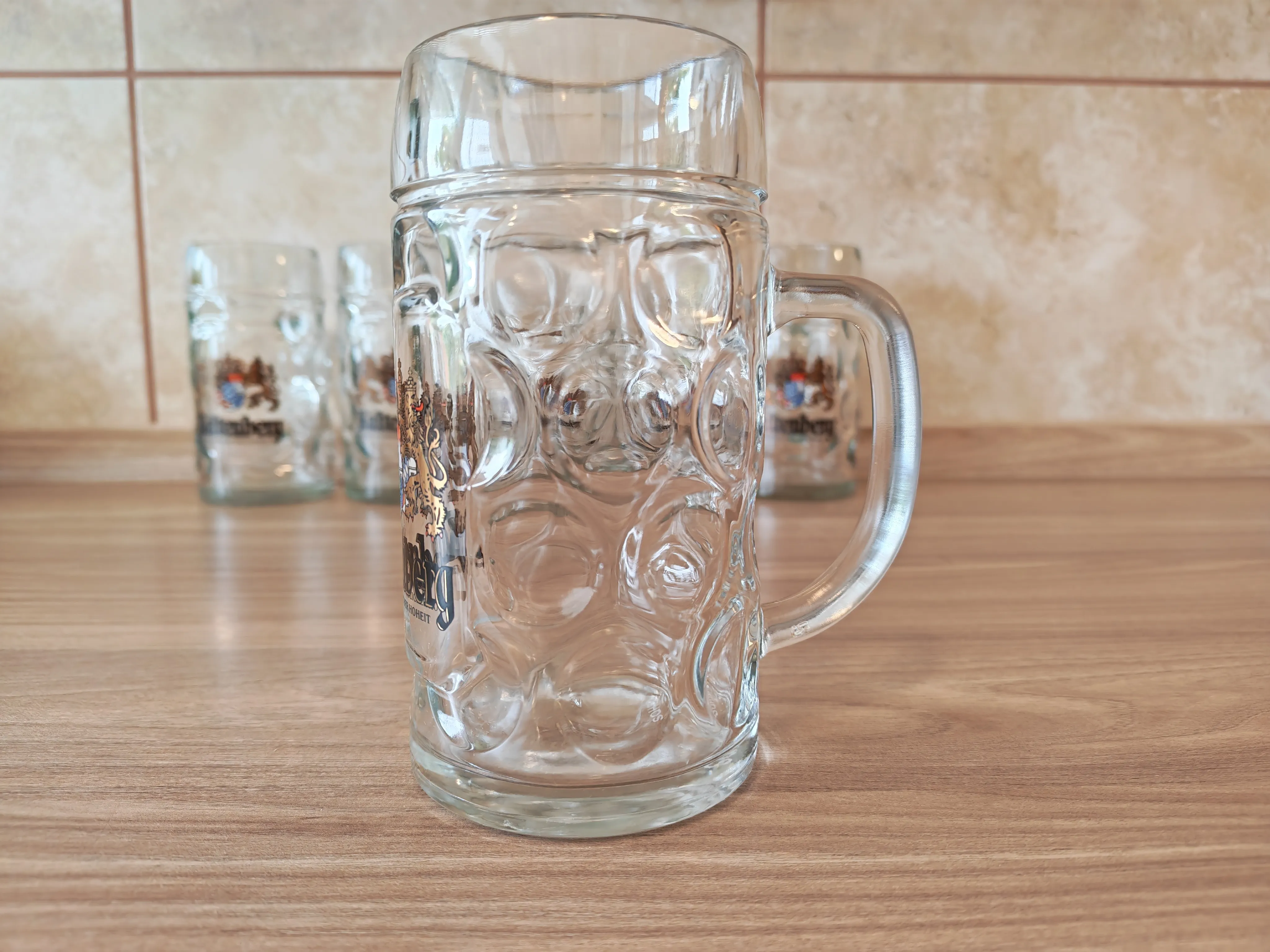 krigle za pivo 6 komada 0,5l kaltenberg - slika 3