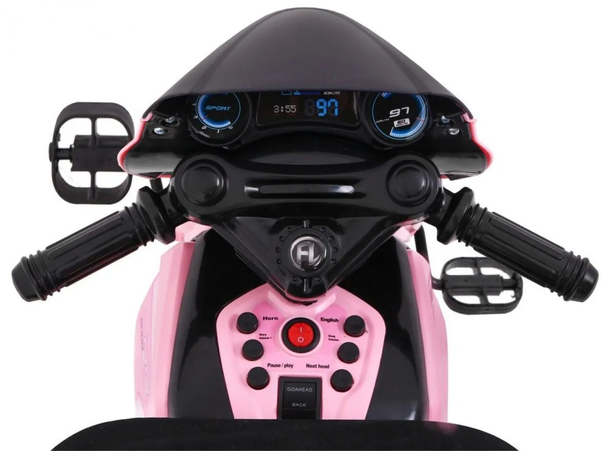 motor na akumulator bike pusher -roza - slika 2